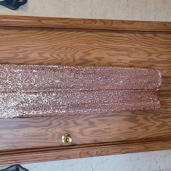 NWT Rose Gold sequin dress.  Size 9/10. - Picture 5 of 6